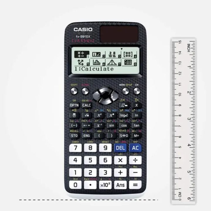 FX-991EX Classwiz Non-Programmable Scientific Calculator, 552 Functions with Menu Driven Interface