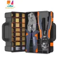 WOZOBUY SN-48B Pin Crimping Tools 2.8/4.8/6.3mm 22-13AWG Crimper 0.5-2.5 mm² for Car Terminals Sets Wire Electrical Hand Tools. 