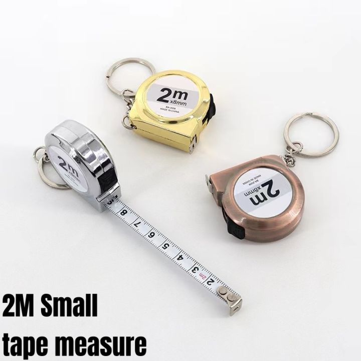 Portable%20mini%20tape%20measure%20Small%20household%20measuring%20tape%20retractable%202m%20Mild%20steel%20key%20chain%20tape%20measure%20Mini%20measuring%20tools%20-%20Image%202