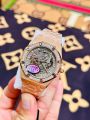 Automatic skeleton watch for man stainless steel. 