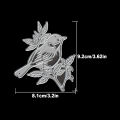 Original Beautiful Bird on the Branches Metal Cutting Dies Scrapbooking Decorative Embossing. 