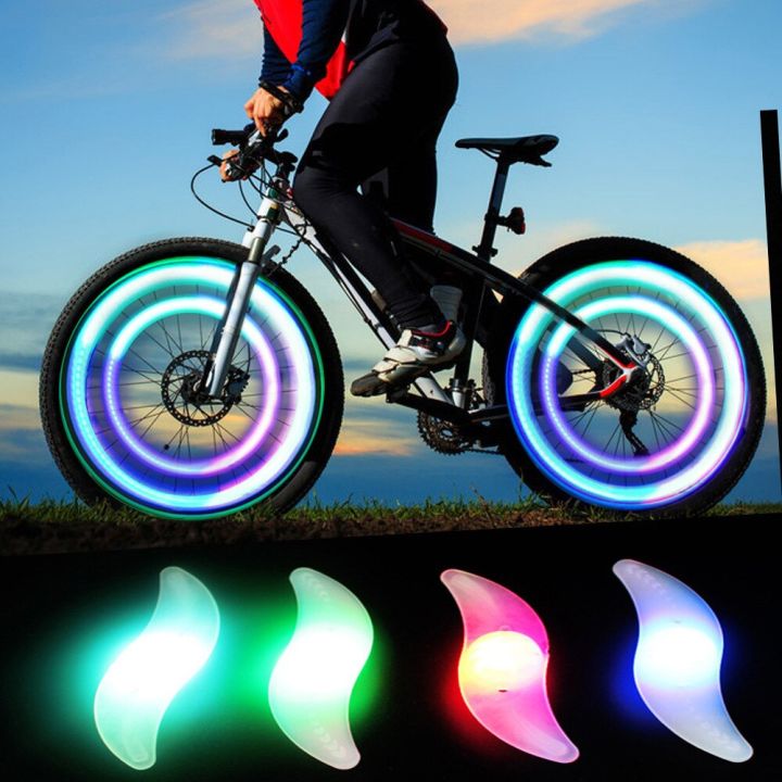 Colorful Bike Wheel Spoke Light Waterproof MTB Balance Bicycle Light