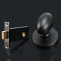 TOP KNORR Door Handle Invisible Door Lock Hidden Door Single Side Interior Hidden Goose Egg Shaped Door Lock Security Handle. 