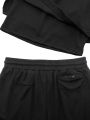2-in-1 Men's Performance Running Shorts - Moisture-Wicking, Compression Support With Secure Zipper Pocket For Gym & Training.