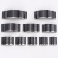 1set DIY round cutting drilling tools, 1/4 cutting leather punch mold, manual stamping template rounded corners of leather strap.