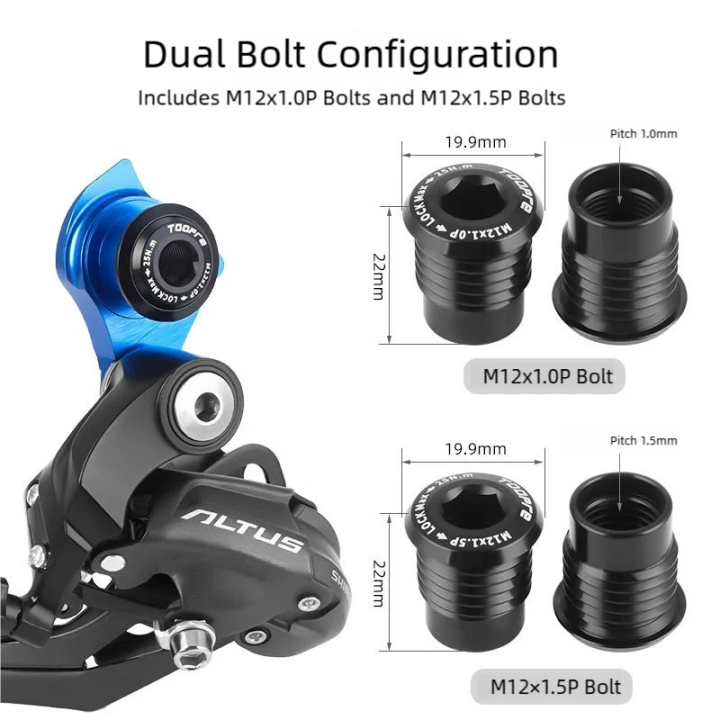 TOOPRE%20Bicycle%20UDH%20Frame%20Rear%20Derailleur%20Tail%20Hook%20For%20Sram/Trek/Specialized/Cannondale%20Bike%20Frame%20Universal%20Derailleur%20Hanger%20-%20Image%204