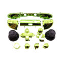 1set Full Chrome Button Replacement For Xbox One S Handle Dpad ABXY Trigger Grips stick Parts for Xbox One S Slim Controller.