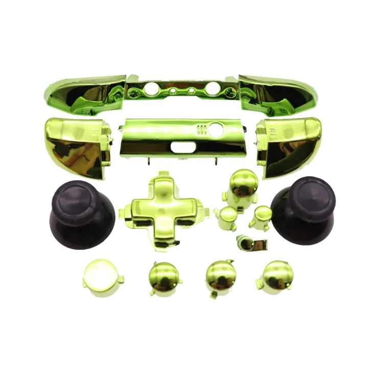 1set%20Full%20Chrome%20Button%20Replacement%20For%20Xbox%20One%20S%20Handle%20Dpad%20ABXY%20Trigger%20Grips%20Stick%20Parts%20For%20Xbox%20One%20S%20Slim%20Controller%20-%20Image%204