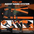 Pull-Up Power With Auxiliary Trainer Elastic Rope Pull Bar Fitness Home Men'S Band Latex Up Assist Belt Indoor Exercise. 