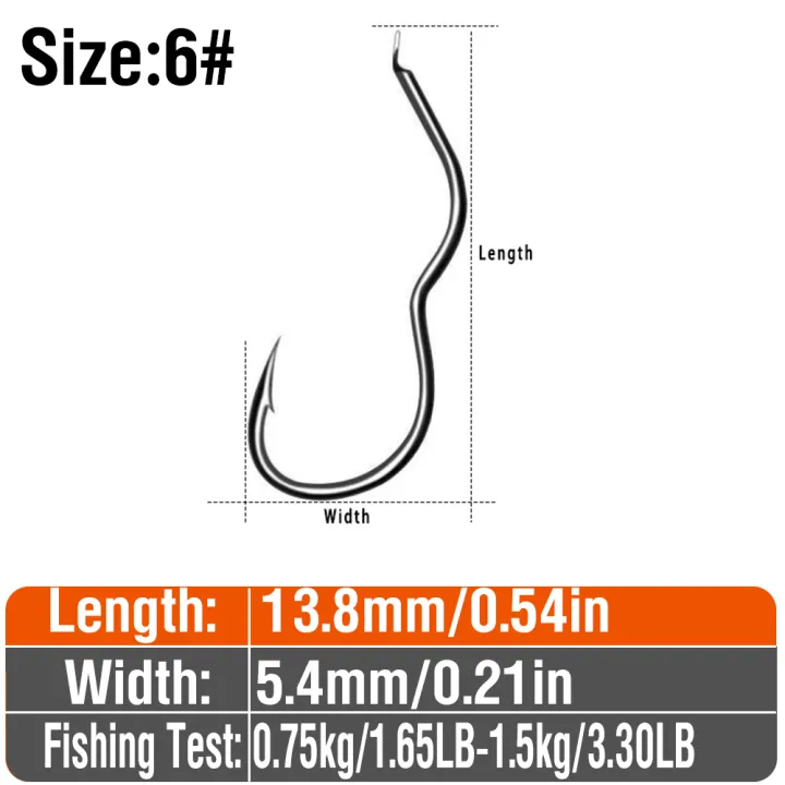 20Pcs%20Automatic%20Flipping%20Fishhook%201#-14#%20Offset%20Fishing%20Hook%20Two-bend%20Anti-skid%20Carp%20Hook%20Carbon%20Steel%20Hooks%20With%20%20Barb%20-%20Image%207