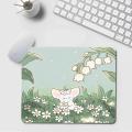Green Plant Desk Mat Cute Kawaii Mousepad Small Office Computer Desk Mat Table Keyboard Big Mouse Pad Laptop Cushion Non-slip. 