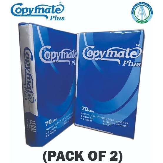 Copymate paper A4 size 70 gsm 2 Ream =1000 Sheet