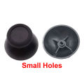 JCD 2 Pieces 3DS Analog Joystick Black Small Hole Mushroom Hat Thumb Sticks Rocker Caps For Switch Pro Controllers. 