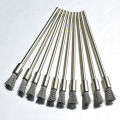 10Pc Stainless Steel Wire End Brush Pen Shape Bristle Scratch Extension Rod 1/8" Shank For Power Rotary Tool by Rebuild Master. 