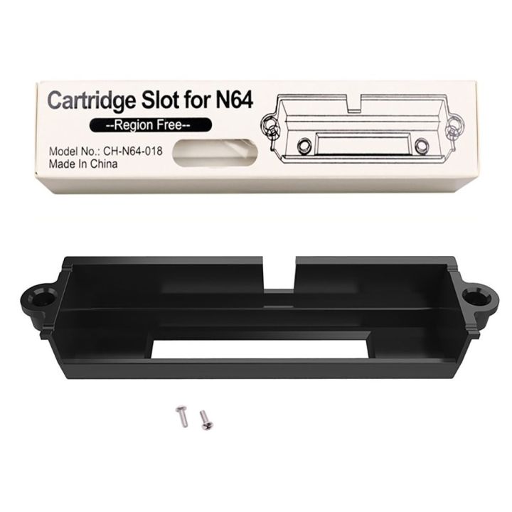 Universal Region Free Cartridge Adapter for Nintendo 64 - Convert N64 USA to Play Japanese Import Games - N64 Cartridge Slot