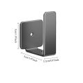 Router placement rack, no drilling wall mounted socket fixed bracket, optical modem set-top box bracket, storage hook. 