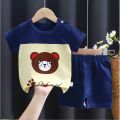 📣Children's clothing set size 90-110 K code short sleeve shirt + short sleeve baby clothing. 