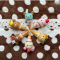 Anime Figure Kawaii Capsule Blind Box Ice Cream Bear Bead Chain Hanging Bag Doll Toy Model Decoration Pendant Birthday .