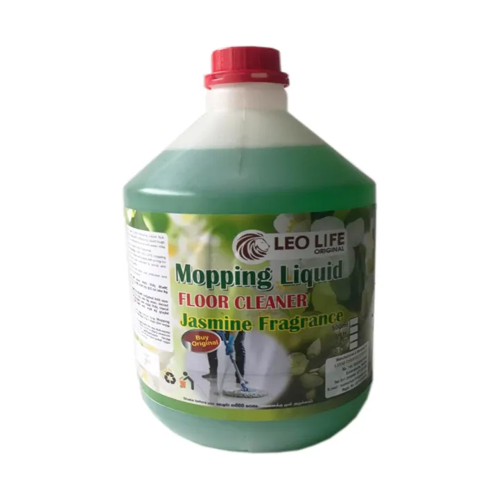 Leo life 4L floor moping liquid with perfect Jasmine fragrance