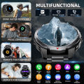LIGE 1100mAh Battery Smart Watches For Man Outdoor Sport LED Flashlight Compass Men’s Smartwatch Bluetooth Call Men 2026 Watches. 