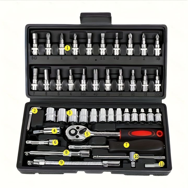 46-Piece%20Professional%20Auto%20Repair%20Tool%20Set%20-%20Portable%20Ratchet%20Wrench%20Kit%20with%20Storage%20Case%20-%20Image%204