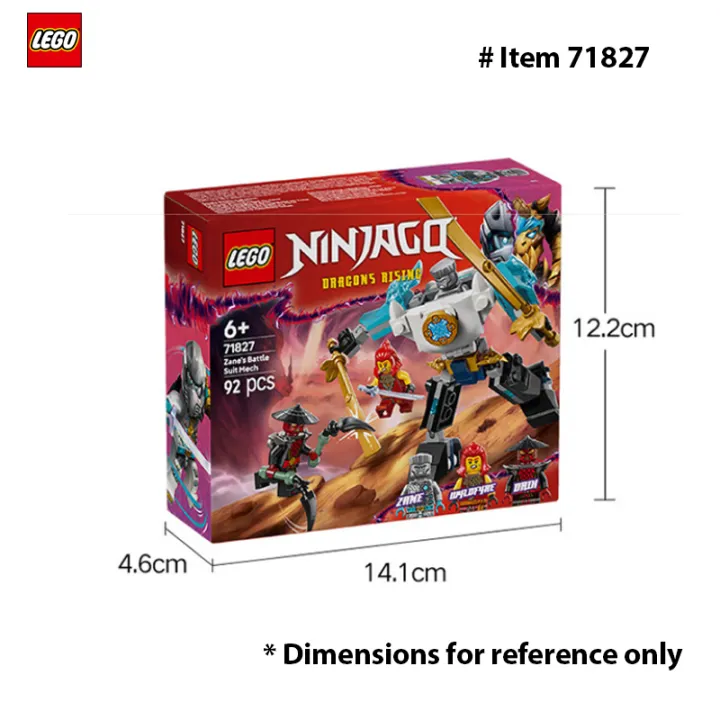 LEGO%2071827%20NINJAGO%20Zane's%20Battle%20Suit%20Mech%20Ninja%20Toy%20-%20Building%20Toy%20for%20Pretend%20Play%20for%20Kids%EF%BC%8C%20Idea%20for%20Birthdays%20-%20Image%204