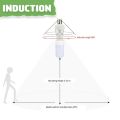 Motion Sensor Infrared LED Bulb Holder: Automatic ON/OFF Light, E27 Lamp Holder, 220V. 