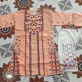 baby girls fancy embroidery cotton dress.baby girl dresses fancy frocks.baby girl dress.baby girl cotton frocks.baby girl cotton dress.baby girl collection.baby girl eid collection.baby girl cotton frock with dinium troser.frock size 30.32.34.baby girl. 