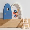 Wooden Miniature Elf Door Toy DIY Mini House Accessories Furniture Simulation Miniatures Toy Baby Pretend Play Toy . 