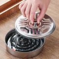 Mosquito Coils Holder Stainless Steel Mosquito Coil Box with Cover Round Mosquito Coil Tray Easy To Clean Anti-Mosquito Supplies. 