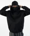 Balaclava Full-Zip Hoodie For Men. 