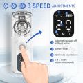 JUSTLANG Rechargeable Nebulizer Adjustable LED Display Medical Silent Ultrasonic Inhaler Mobile Steam Device Adult child Medical. 