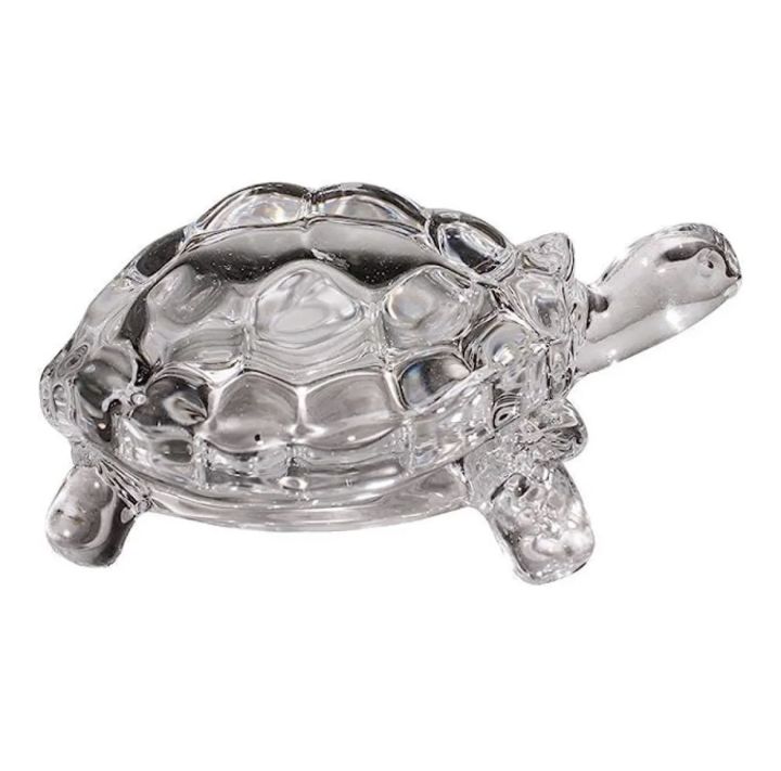 Lucky Charm Glass Turtle - 1 Pc