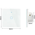 LiwoKit WiFi Smart Ewelink Light Switches EU Square Wall Touch Glass Panel Wireless Control By Alexa  Home lightify. 