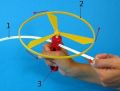 HOT DEALS NO1.Flying Dics For Kids Sky Spin Flying Aerial Disc Launcher Boomerang Dics Wings Kid Powered Learning STEM Toy Early Childhood Development For Boys & GirlsLow only 299. 