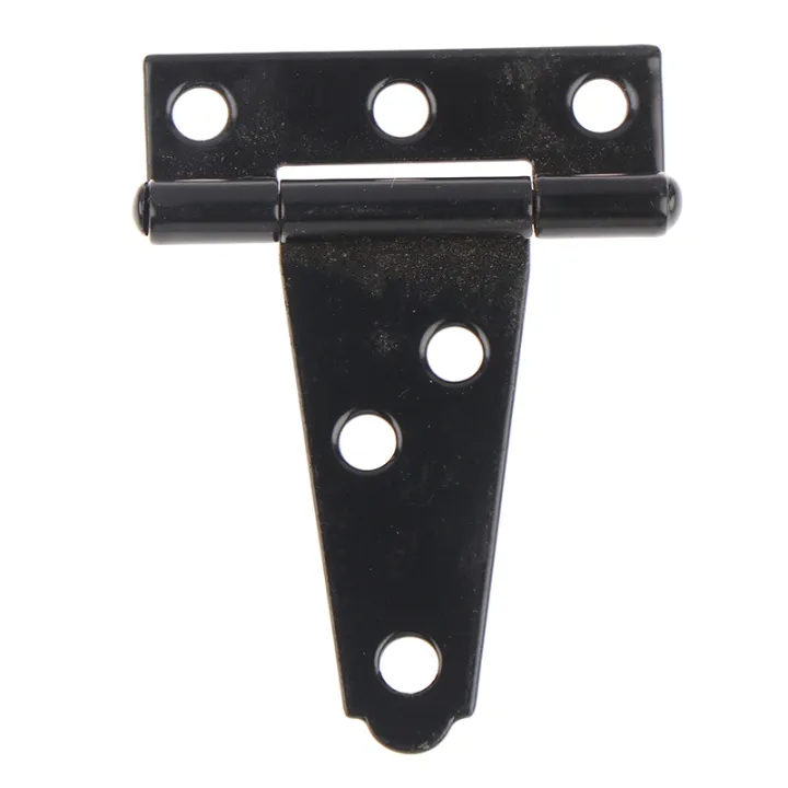 1PCS%20Black%20Paint%20T%20Shape%20Triangle%20Hinge%20Cabinet%20Shed%20Wooden%20Door%20Gate%20Hinges%20Hardware%20-%20Image%205