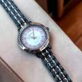 New Fashionable stainless two tone analogue Hand watches for women's.