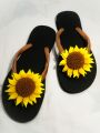 Ladies slippers - Sunflower. 