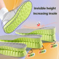 1Pair /2Pair NEW Shock Absorbing Shoe Sole Soft Comfortable Sports Insole Height Increase Insoles Breathable Anti-Odor Insole.