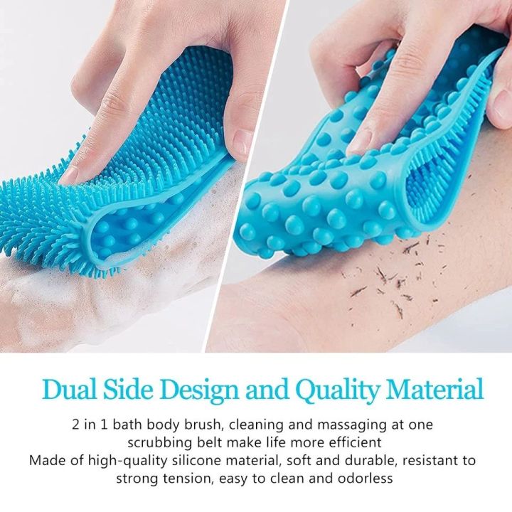 Body%20Scrubber%20Bath%20Brush%20Silicone%20Exfoliating%20Shower%20Brush%20Bath%20Belt%20Body%20Scrub%20Back%20Massage%20Brush%20Cleaning%20Strap%20Bathing%20Tools%20-%20Image%202