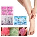 60g Rose Bubble Bath Powder Foot Bath Crystal Mud Body Foot Skin Care SPA Bath Salt Exfoliation Scruber Foot Bath Crystal Mud.