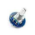 Rotary Encoder Module for Arduino Brick Sensor Development Round Audio Rotating Potentiometer Knob Cap EC11. 