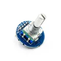 Rotary Encoder Module for Arduino Brick Sensor Development Round Audio Rotating Potentiometer Knob Cap EC11. 