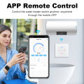 MANHOT 40A Smart Wifi Water Heater Boiler Touch Switch EU Water Heater Switch Voice Contorl For Tuya Alexa  Home. 