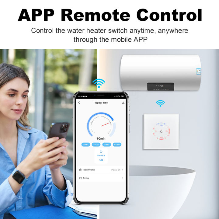 MANHOT%2040A%20Smart%20Wifi%20Water%20Heater%20Boiler%20Touch%20Switch%20EU%20Water%20Heater%20Switch%20Voice%20Contorl%20For%20Tuya%20Alexa%20%20Home%20-%20Image%204