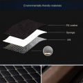 Kcimo 5Pcs Car Floor Mats PU Leather Waterproof Car Foot Pad Protector Pads Fashion Universal Car Carpet Cushion For All Seasons. 