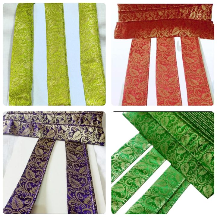 FASHION! 3 YARD(GAZ) BEST QUALITY FANCY JAMAWAR PIPING FOR CLOTHES