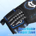 Soccer Goalie Gloves Youth Adult, Pro-Level Goalkeeper Gloves, High Performance Soccer Gloves with Pro-Tek Fingersave,. 