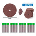 XCAN 150pcs 25mm Resin Cut off Wheel Disc Metal Cutting Disc Grinding Wheel Abrasive Tools for Dremel Grinder Rotary Tool. 