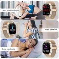 NEW 2025 Fashion SmartWatch Android Phone 2.01" Color Screen Full Touch Custom Dial Watch Women Bluetooth Call Smart Watch Men.